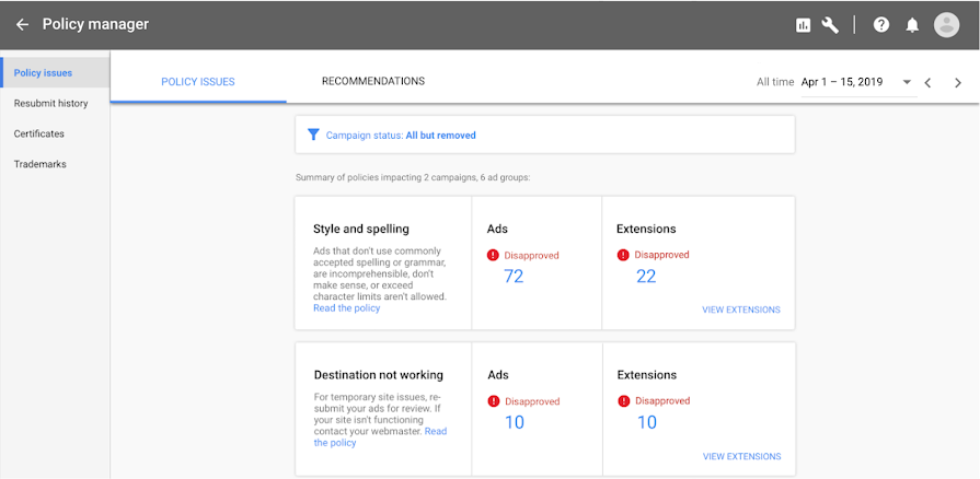 Google Ads Launches Policy Manager  After Taking Down 2.3 Billion Ads in 2018